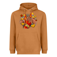 Meerkat Softball afro girl sneakers Heavyweight Hoodie - RanaPortraitStore