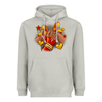 Moon Dust Softball afro girl sneakers Heavyweight Hoodie - RanaPortraitStore