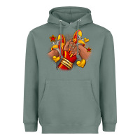 Sage Softball afro girl sneakers Heavyweight Hoodie - RanaPortraitStore