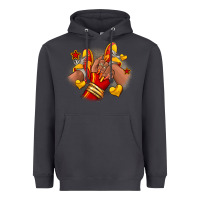 Smoke Softball afro girl sneakers Heavyweight Hoodie - RanaPortraitStore