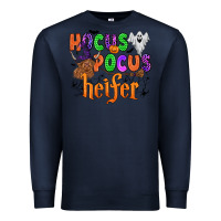 Navy hocus pocus heifer Premium Sweatshirt - Zillion Design Studio