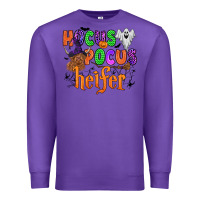 Purple hocus pocus heifer Premium Sweatshirt - Zillion Design Studio