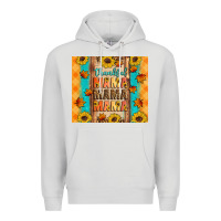 Dove Grey Thankful mama mama mama Premium Hoodie - Artiststas