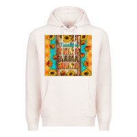 Pale Pink Thankful mama mama mama Premium Hoodie - Artiststas