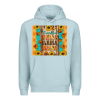 Blue Mist Thankful mama mama mama Premium Hoodie - Artiststas