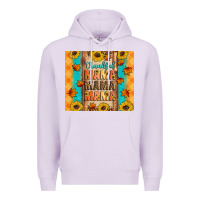 Lilac Thankful mama mama mama Premium Hoodie - Artiststas