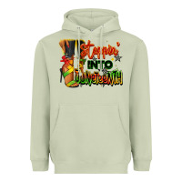 Matcha Steppin' into Juneteenth black fashion girl Heavyweight Hoodie - RanaPortraitStore