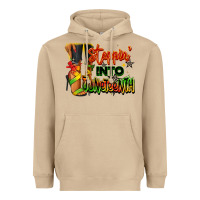 Mushroom Steppin' into Juneteenth black fashion girl Heavyweight Hoodie - RanaPortraitStore
