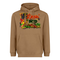 Toasted Coconut Steppin' into Juneteenth black fashion girl Heavyweight Hoodie - RanaPortraitStore