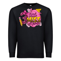 Black little miss 3 rd grade Premium Sweatshirt - texasbilliewilder