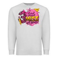 Dove Grey little miss 3 rd grade Premium Sweatshirt - texasbilliewilder
