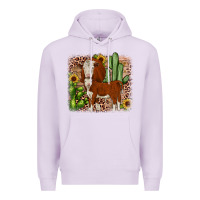 Lilac Hereford cactus sunflower Premium Hoodie - JahusDesignShop