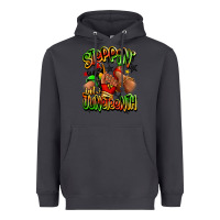 Smoke Steppin' into Juneteenth sneaker and heel afro wom Heavyweight Hoodie - RanaPortraitStore