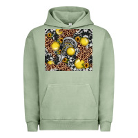 Pigment Oil Green lacrosse Urban Hoodie - JahusDesignShop