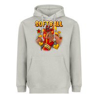 Moon Dust Softball life afro girl sneakers Heavyweight Hoodie - RanaPortraitStore