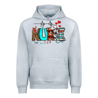 Heather Grey western nurse Urban Hoodie - BundleAndBundleShop