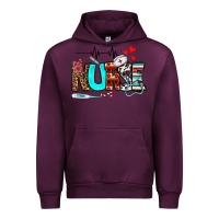 Mauve Wine western nurse Urban Hoodie - BundleAndBundleShop