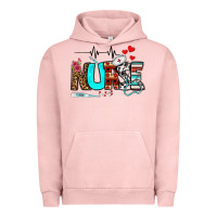 Pigment Salmon western nurse Urban Hoodie - BundleAndBundleShop