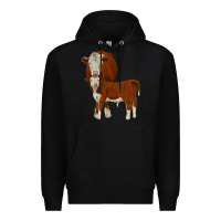 Black hareford Premium Hoodie - JahusDesignShop