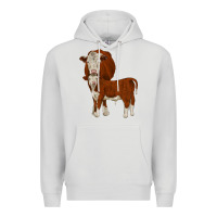Dove Grey hareford Premium Hoodie - JahusDesignShop