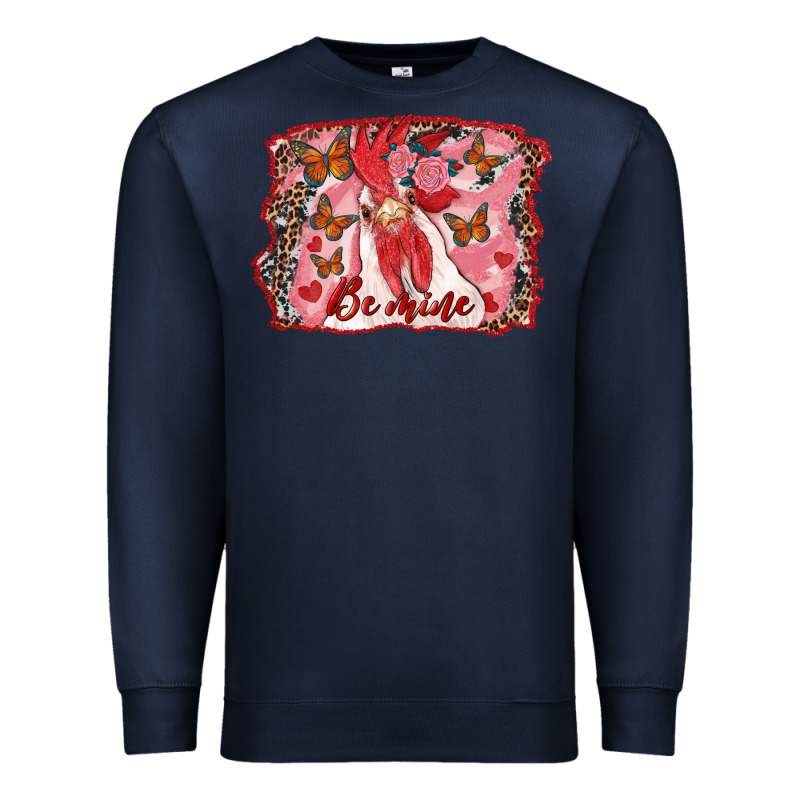 Be Mine Rooster Premium Sweatshirt by RanaPortraitStore | Teevron