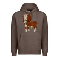 Coffee hareford Premium Hoodie - JahusDesignShop