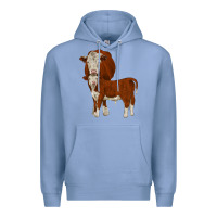 Colony Blue hareford Premium Hoodie - JahusDesignShop