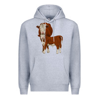 Heather Grey hareford Premium Hoodie - JahusDesignShop