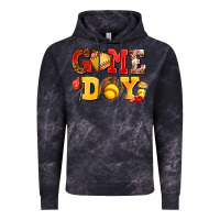 Cloud Black game day softball Vintage Hoodie - AdoDesignShop