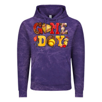 Cloud Purple game day softball Vintage Hoodie - AdoDesignShop