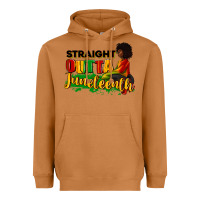 Meerkat Straight outta Juneteenth Heavyweight Hoodie - RanaPortraitStore