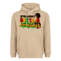 Straight Outta Juneteenth Heavyweight Hoodie | Teevron