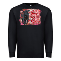 You Moo Ve  Me Black Angus Premium Sweatshirt | Teevron