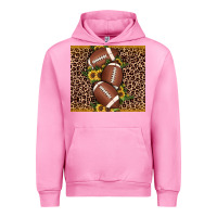 Fuchsia Pink American football Urban Hoodie - JahusDesignShop