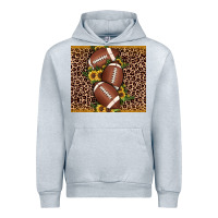 Heather Grey American football Urban Hoodie - JahusDesignShop