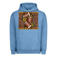 Pigment Pebble Blue American football Urban Hoodie - JahusDesignShop