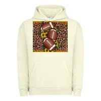 Pigment Pistachio American football Urban Hoodie - JahusDesignShop