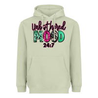 Matcha Unbothered mood 24:7 Heavyweight Hoodie - RanaPortraitStore