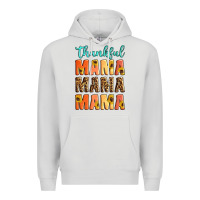 Dove Grey Thankful mama mama mama Premium Hoodie - Artiststas