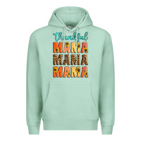 Seafoam Thankful mama mama mama Premium Hoodie - Artiststas