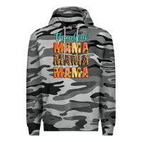 Slate Camo Thankful mama mama mama Premium Hoodie - Artiststas