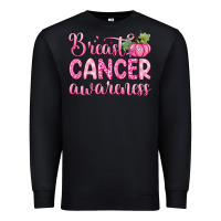 Black breast cancer awareness Premium Sweatshirt - Zillion Design Studio
