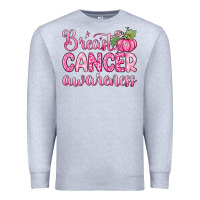 Heather Grey breast cancer awareness Premium Sweatshirt - Zillion Design Studio