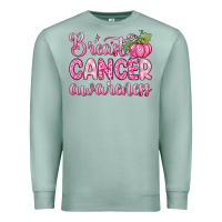 Seafoam breast cancer awareness Premium Sweatshirt - Zillion Design Studio