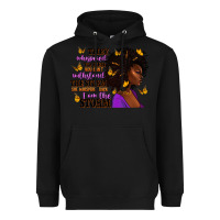 Black They whispered to her afro woman Heavyweight Hoodie - RanaPortraitStore