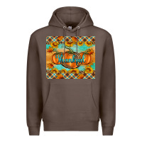 Coffee Thankful Pumpkins Premium Hoodie - Artiststas