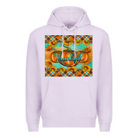 Lilac Thankful Pumpkins Premium Hoodie - Artiststas