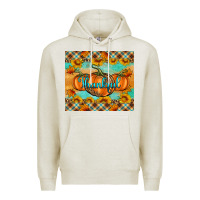 Oatmeal Heather Thankful Pumpkins Premium Hoodie - Artiststas