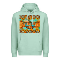 Seafoam Thankful Pumpkins Premium Hoodie - Artiststas