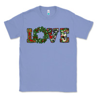 Colony Blue christmas love Classic Tee - RanaPortraitStore